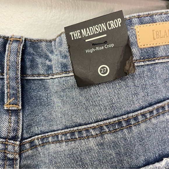 NWT Blank NYC The Madison Crop Jeans Size 27 High Rise Crop - Picture 4 of 5